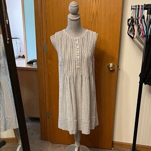 Striped Sleeveless woman’s Dress